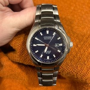 Silver citizen men’s watch